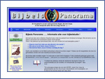 Screenshot der Website 'Bijbels Panorama'